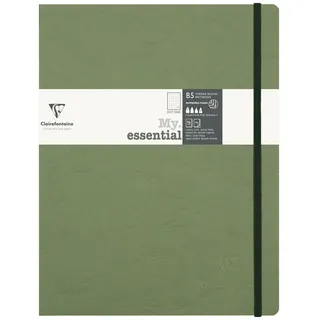 Clairefontaine Notizbuch My.Essential B5 elfenbein/punktkariert Grün