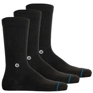 Stance Icon Sneakersocken 3er Pack Schwarz 38-42