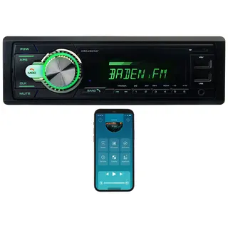 DAB+ Autoradio mit MP3-Wiedergabe, RDS, App-Steuerung, Equalizer