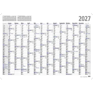 2027 ADINA Plakatkalender Wandkalender A2 60x42cm Lieferung: gefaltet
