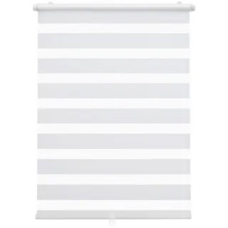 Doppelrollo Duo Rollo Klemmfix ohne Bohren für Fenster Rollos Jalousie Faltrollo, Sekey, freihängend, Klemmträger 50 cm x 130 cm
