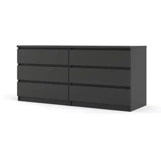 VCM Kommode Nada 154 x 70 x 50 cm Schwarz