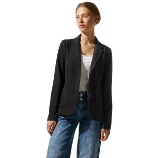 STREET ONE Damen A211912 Blazer, Black, 36 - 36
