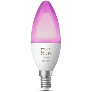 PHILIPS HUE White & Color Ambiance LED 5.3W 470lm ️E14 Smarte Glühbirne