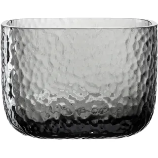 LEONARDO Vase MARTELLO H=13cm - grau