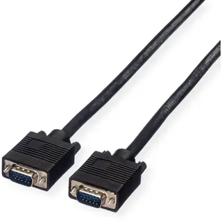 Value VGA-Kabel 3 m Schwarz