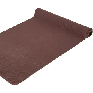 Homescapes Tischläufer, braun 44/178 cm, 100% Baumwolle
