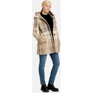 Amber & June Jacke mit Kapuze beige $listsize[$i].replace('"','"')