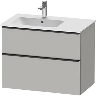 Duravit Waschtischunterschrank 2 Auszüge 81,0 x 62,5 x 46,2 cm Grau
