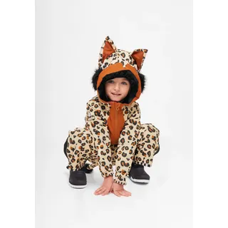 WeeDO Schneeanzug CHEetAHDO 25 in Leo print | Kid's / schwarz 92