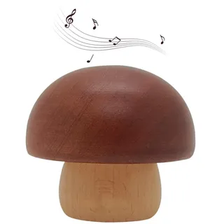 MiOYOOW Spieluhr aus Holz, Rotierende Spieluhr mit Uhrwerk Holz Geschnitzte Spieluhren für Geburtstag Valentinstag Weihnachten (Melodie: „You Are My Sunshine“/„Castle in The Sky“)