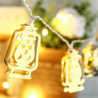 1.5M Ramadan Dekorationen Lichterketten Islam Eid Mubarak Deko Lichterkette Batteriebetrieben Party Geschenke