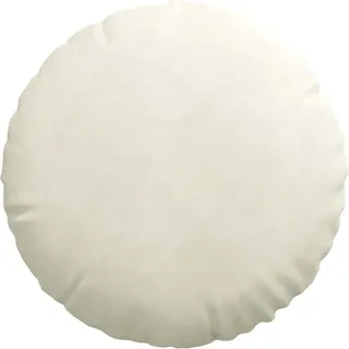 vidaXL Sitzkissen 2 pcs Creme Ø50 cm