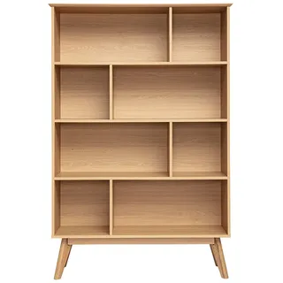 Bücherregal skandinavisch Eiche 165 cm INGRID