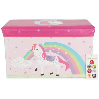Bieco Aufbewahrungsbox 60 x 30 x 35 cm 1-tlg. rosa