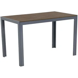 Gardissimo Alma Gartentisch 120 x 70 x 75 cm Silber/Grau