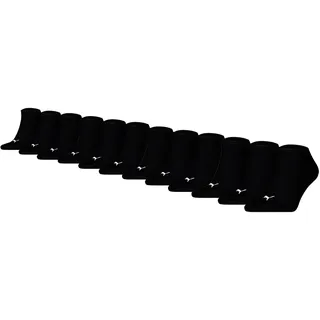 Puma Sneakersocken 12er Pack schwarz 47-49