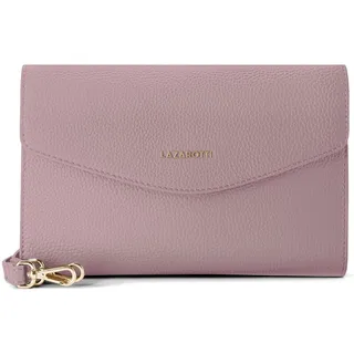 lazarotti Bologna Clutch Leder Rose