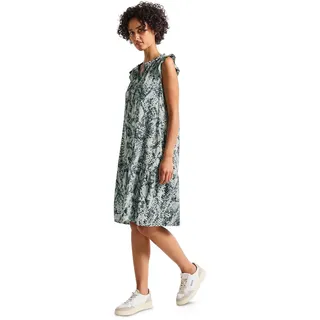 STREET ONE Tunikakleid Blau Snakeprint 34