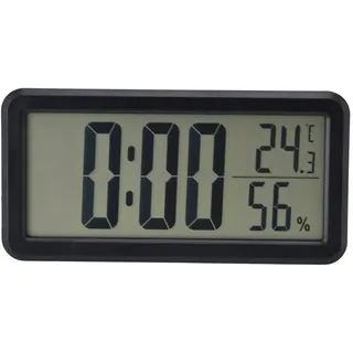 Uadme Digitaler Wecker, KinderWecker mit Temperatur, Reisewecker Tischuhr mit Großes LED-Zahlendisplay für Zuhause, Schlafzimmer, Büro, Batteriebetriebener Wecker, Geschenk