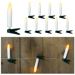 MARELIDA Baumkerzen LED 70 cm Weiß