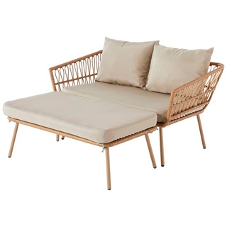 Myflair my Flair Gartenliege inkl. Hocker