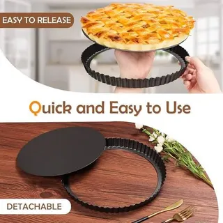 Quicheform Hebeboden Tarteform Obstkuchenform Tortenpfanne 30cm
