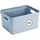 Sigma Home Aufbewahrungsbox 45,5 x 35,5 x 24,5 cm 4-tlg. blau/grau