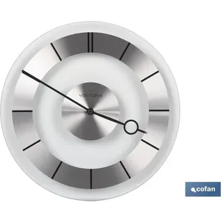 Wanduhr Ø31cm Kristall/alaun Modell Lecco