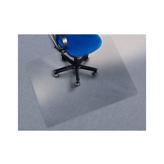Bodenschutzmatte office marshal Teppich Transparent Polycarbonat 1200 x 1200 mm