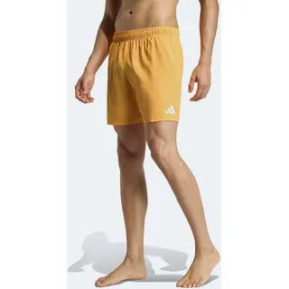 adidas Herren Badeshorts Swim 5-Inch, Größe M in Braun LUTA/WHITE