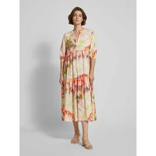 Midikleid mit 3/4-Arm, Rosa, 36