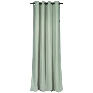 Schöner Wohnen Ösenschal PEACHY, Mintgrün - 130 x 250 cm - Polyester - blickdicht
