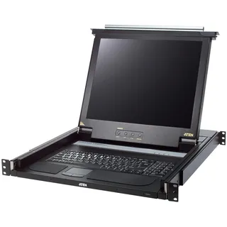 ATEN CL1000M KVM-Konsole 43cm LCD VGA) PS/2 Tastaturlayout D (CL1000M D)