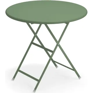 Emu Arc en Ciel rund Klapptisch Ø cm 80 Farbe Militärgrün Code 17