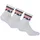 Socken 3er Pack Weiß 35-38