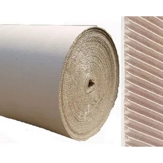 Rollenwellpappe Wellpappe  50cm x 5m, Grobwelle 200gr/m2