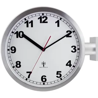 EUROTIME Funk Wanduhr 40,00 cm ET-51764-47 grau