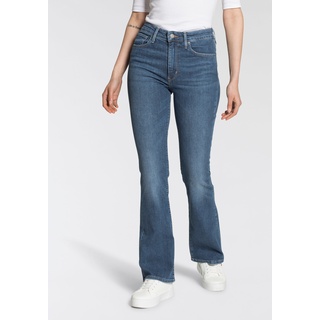 Bootcut-Jeans LEVI'S "725 High-Rise Bootcut" Gr. 29, Länge 32, blau (mid, blue) Damen Jeans