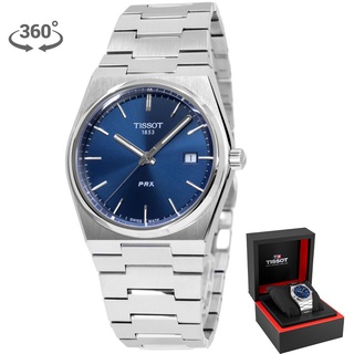 Tissot Men's T137.410.11.041.00 PRX Blue Dial Watch