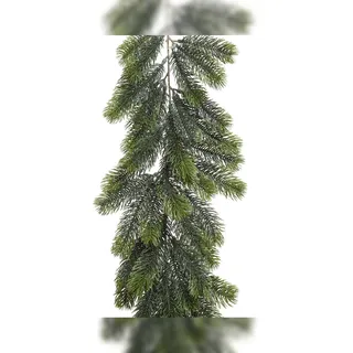 Christmas Decorations Tannengirlande 30cm künstlich Spritzguss Spitzen Indoor & Outdoor 1,8m