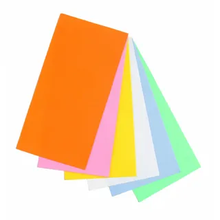 GLOREX 6 8616 004 Verzierwachs Set, 6 Stück, Pastell, 20 x 11.6 x 0.3 cm