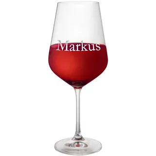 AMAVEL Weinglas mit Gravur, Personalisiert mit Namen, Geschenkidee für Männer und Frauen, Geburtstagsgeschenke für Weintrinker