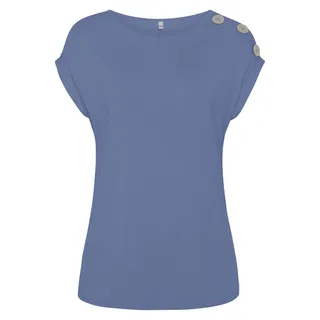 Buffalo Kurzarmshirt rauchblau 32/34