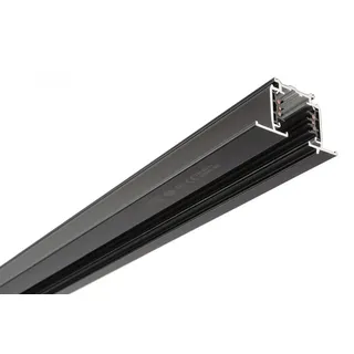 Deko-Light 3-Phasen Schienensystem D Line DALI Hochvolt-Schienensystem-Komponente Stromschiene Graphitschwarz (RAL 9011)