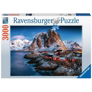 Ravensburger Puzzle 17081 - Hamnoy, Lofoten - 3000 Teile Puzzle für Erwachsene und Kinder ab 14 Jahren, Puzzle mit Landschafts-Motiv von Norwegen