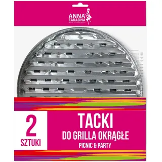 Anna Fadna Grillschalen rund 2pcs