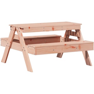 vidaXL Picknicktisch für Kinder 88x97x52 cm Massivholz Douglasie