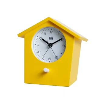 KOOKOO Tischuhr EarlyBird gelb