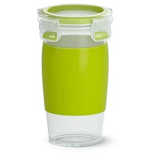 Emsa Lunchbox Smoothie Mug Clip Go grün|weiß